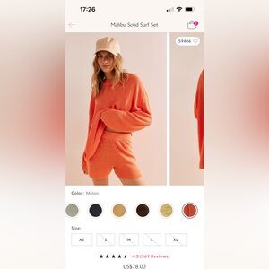 Free People Malibu Surf Set Small